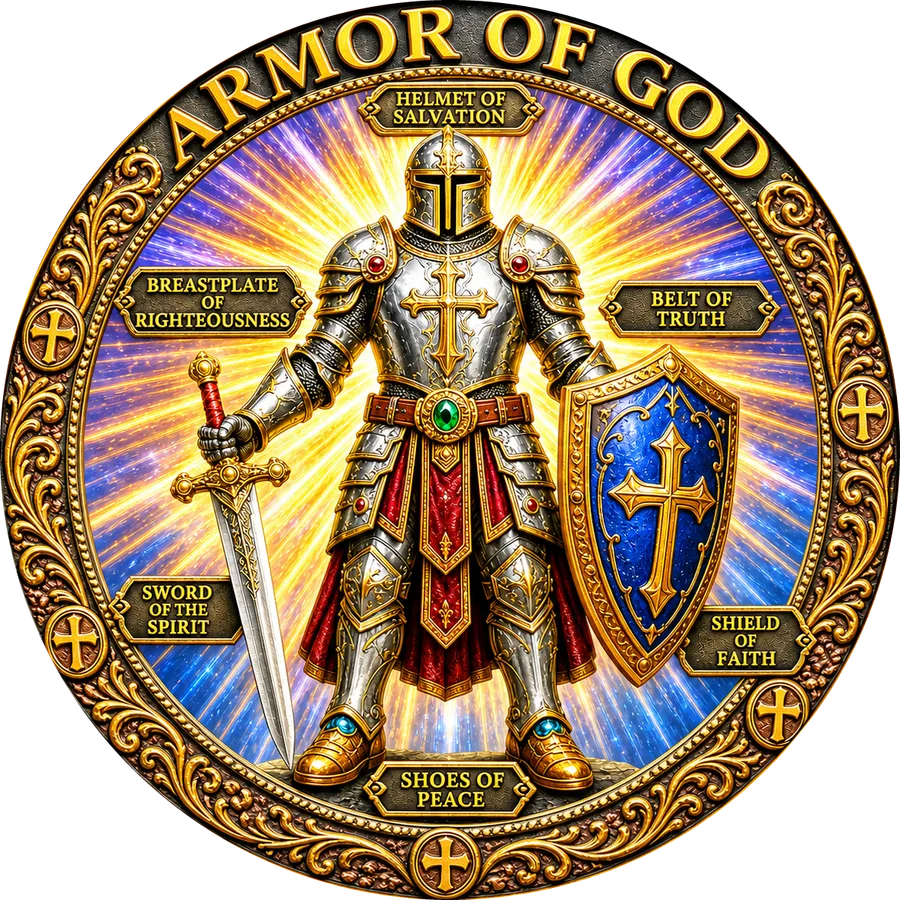 Armor of God coin